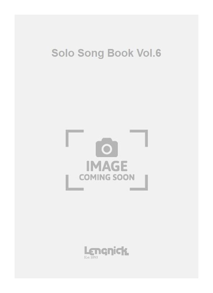 Solo Song Book Vol.6